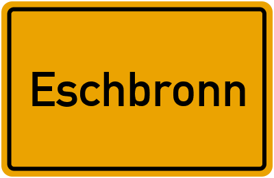 Wo liegt Eschbronn?