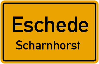 Straßenverzeichnis Eschede Scharnhorst
