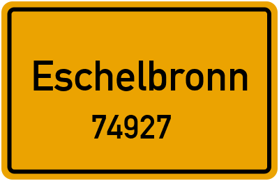74927 Eschelbronn