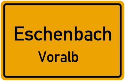 Straßenverzeichnis Eschenbach Voralb