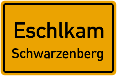 Straßenverzeichnis Eschlkam Schwarzenberg