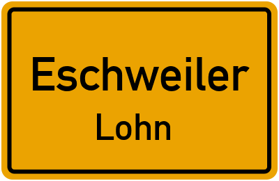 Straßenverzeichnis Eschweiler Lohn