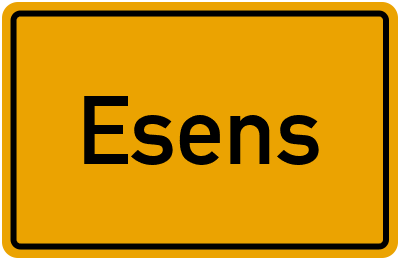 Branchenbuch Esens, Niedersachsen