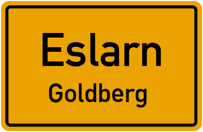 Straßenverzeichnis Eslarn Goldberg