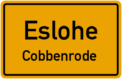 Straßenverzeichnis Eslohe Cobbenrode