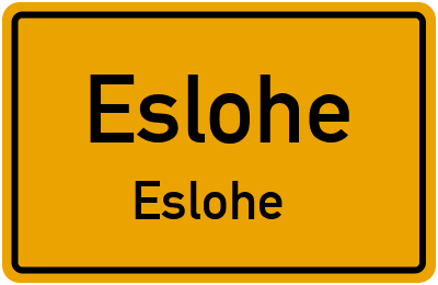 Straßenverzeichnis Eslohe Eslohe