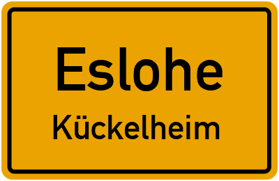 Straßenverzeichnis Eslohe Kückelheim