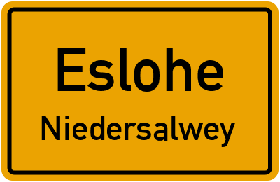 Straßenverzeichnis Eslohe Niedersalwey