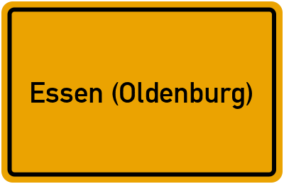 Wo liegt Essen (Oldenburg)?