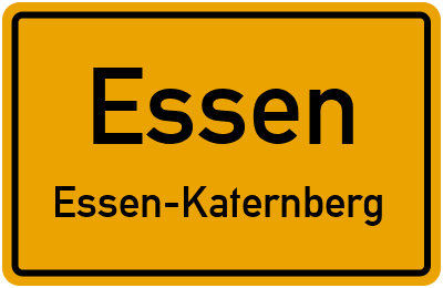 Straßenverzeichnis Essen Essen-Katernberg