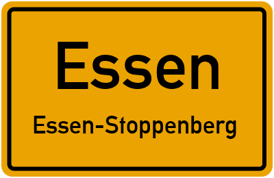 Straßenverzeichnis Essen Essen-Stoppenberg