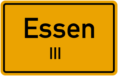 Straßenverzeichnis Essen III