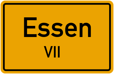 Straßenverzeichnis Essen VII