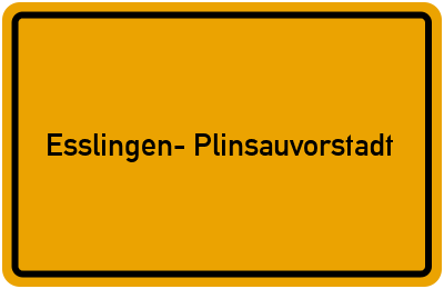 Branchenbuch Esslingen- Plinsauvorstadt, Baden-Württemberg