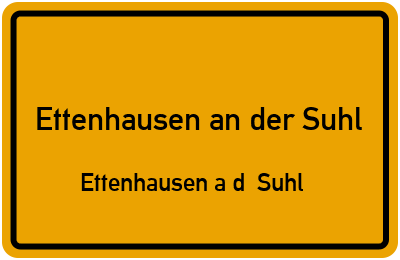 Ettenhausen an der Suhl