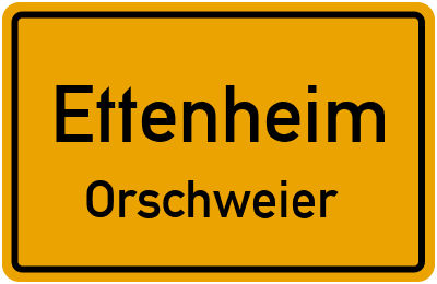 Straßenverzeichnis Ettenheim Orschweier