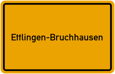 Branchenbuch Ettlingen-Bruchhausen, Baden-Württemberg