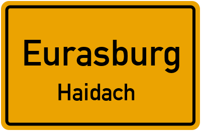 Straßenverzeichnis Eurasburg Haidach