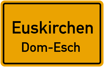 Straßenverzeichnis Euskirchen Dom-Esch