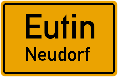 Straßenverzeichnis Eutin Neudorf