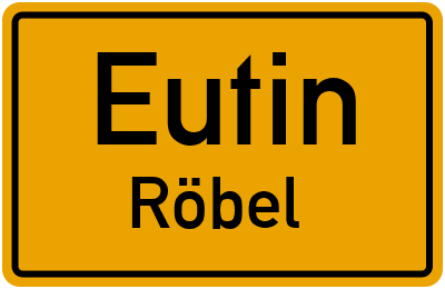 Straßenverzeichnis Eutin Röbel