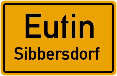 Straßenverzeichnis Eutin Sibbersdorf