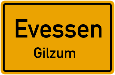 Straßenverzeichnis Evessen Gilzum