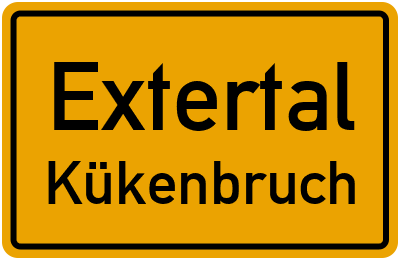 Straßenverzeichnis Extertal Kükenbruch