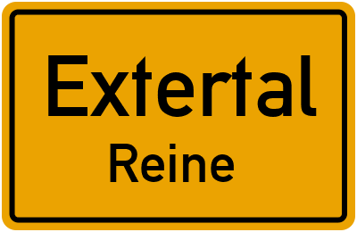 Straßenverzeichnis Extertal Reine