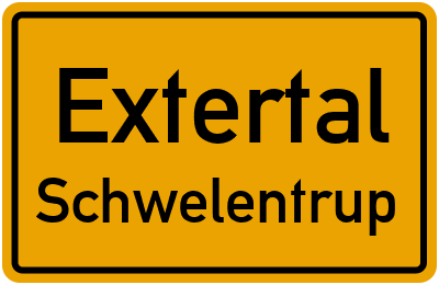 Straßenverzeichnis Extertal Schwelentrup