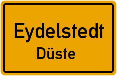 Straßenverzeichnis Eydelstedt Düste