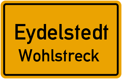Straßenverzeichnis Eydelstedt Wohlstreck