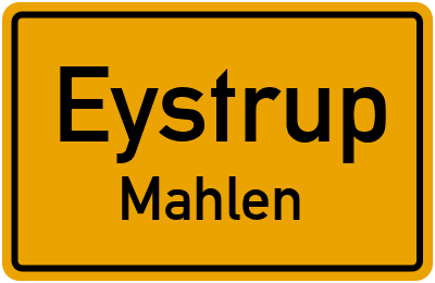 Straßenverzeichnis Eystrup Mahlen