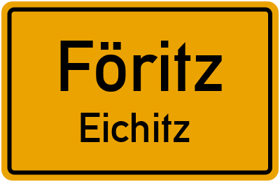 Straßenverzeichnis Föritz Eichitz