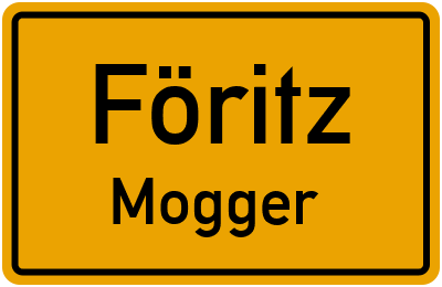 Straßenverzeichnis Föritz Mogger