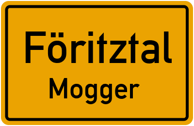 Straßenverzeichnis Föritztal Mogger