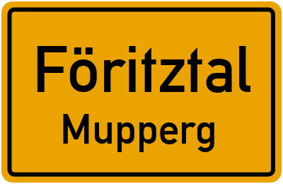 Straßenverzeichnis Föritztal Mupperg