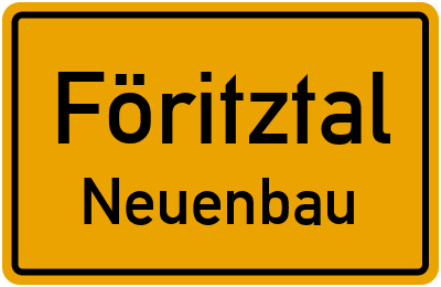 Straßenverzeichnis Föritztal Neuenbau