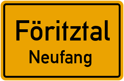 Straßenverzeichnis Föritztal Neufang