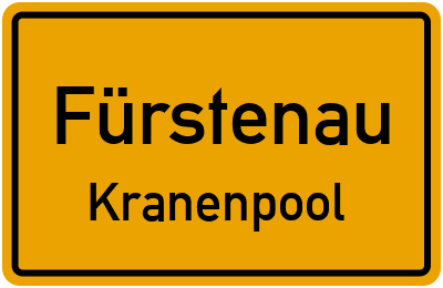 Straßenverzeichnis Fürstenau Kranenpool