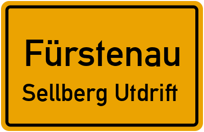 Straßenverzeichnis Fürstenau Sellberg Utdrift
