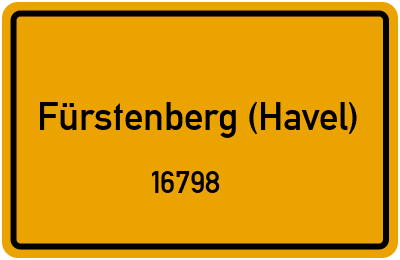 16798 Fürstenberg (Havel)