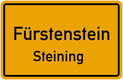 Straßenverzeichnis Fürstenstein Steining