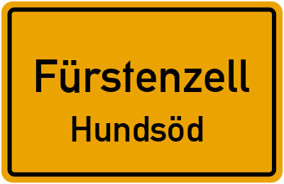 Straßenverzeichnis Fürstenzell Hundsöd