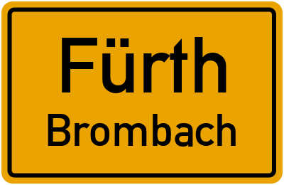 Straßenverzeichnis Fürth Brombach