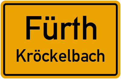 Straßenverzeichnis Fürth Kröckelbach