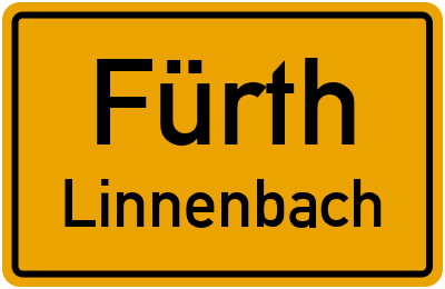 Straßenverzeichnis Fürth Linnenbach