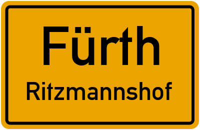Straßenverzeichnis Fürth Ritzmannshof