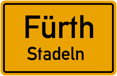 Straßenverzeichnis Fürth Stadeln