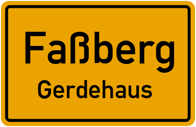 Straßenverzeichnis Faßberg Gerdehaus